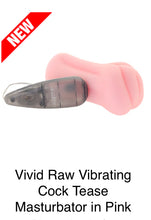 Vivid raw vibrating cock tease masturbator