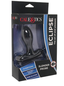 Eclipse slender vibrating anal probe and black