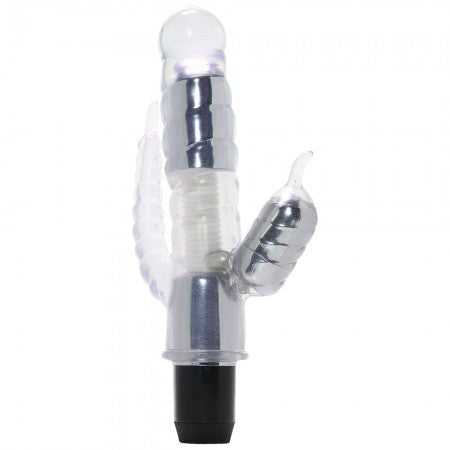 Crystal Flex Double Penetrator Vibe